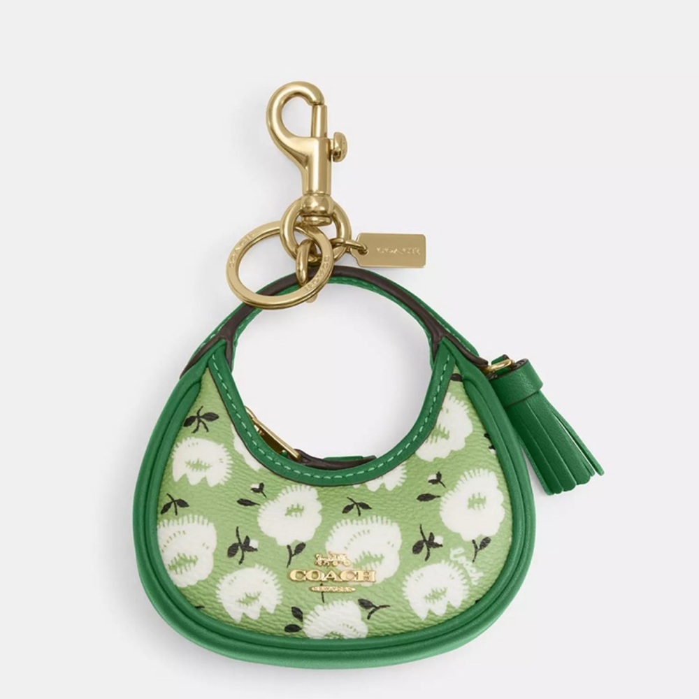 💚Cute. NWT COACH Mini Carmen Bag Charm.